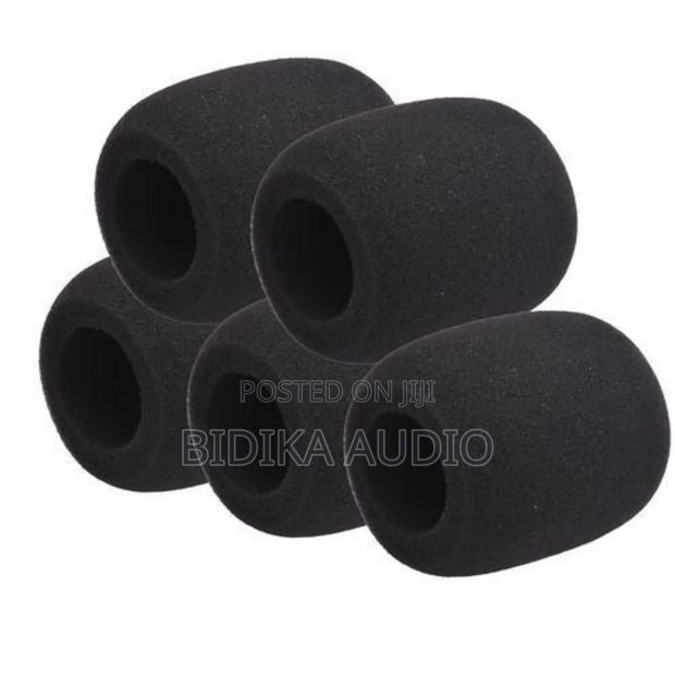 5pcs Microphone Foam Windshield Windscreen Noise Reduction