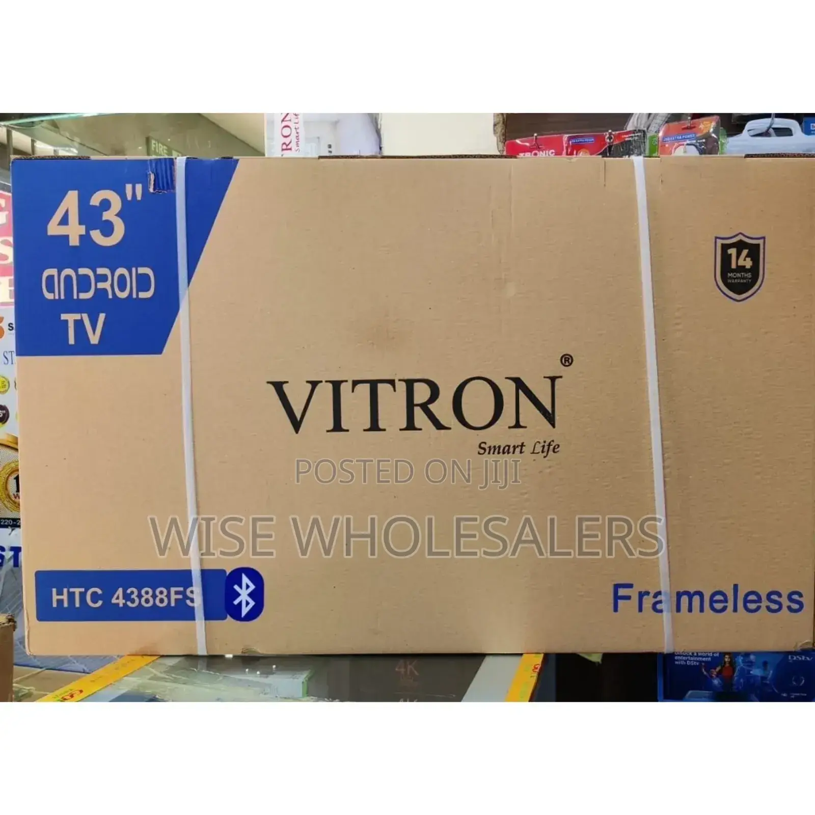Vitron 43′′ Inch Smart Android Frameless Tv
