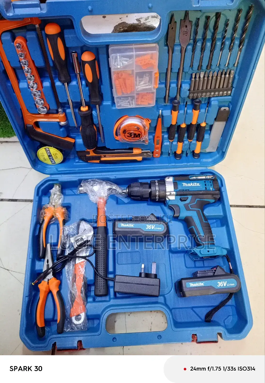 Makita Cordless Drill 36v/Cordless Toolset