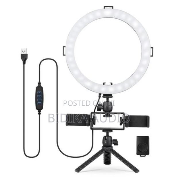 10inch/26cm Led Ring Light Kit 3 Lighting Modes -