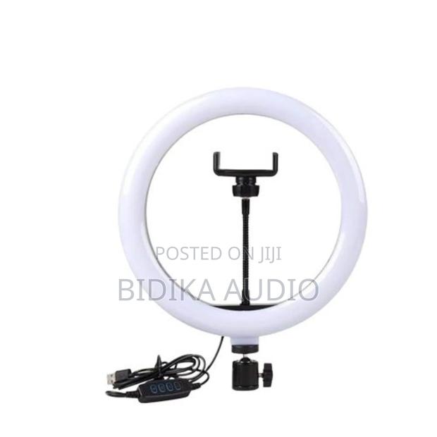 10 Inch Ring Light With Phone Holder