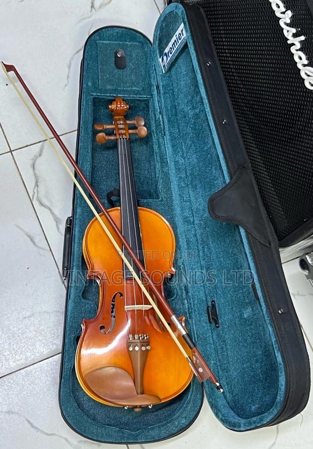 Premier 4/4 Full Size Solid Wood Violin Complete Set - main view