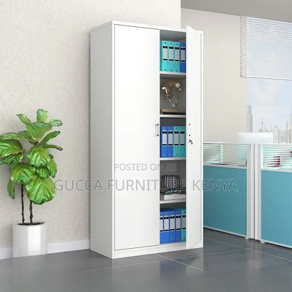 Cabinets:Key-Locked Freestanding Home Office Storage Unit