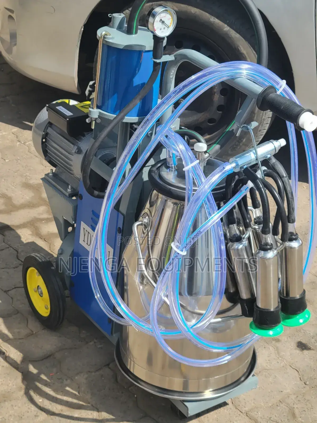 Quality Single Bucket Cow Milking Machine Commercial