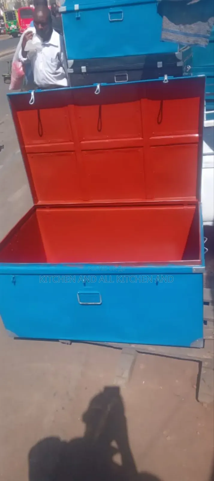 New Heavy Gauge Metal Box