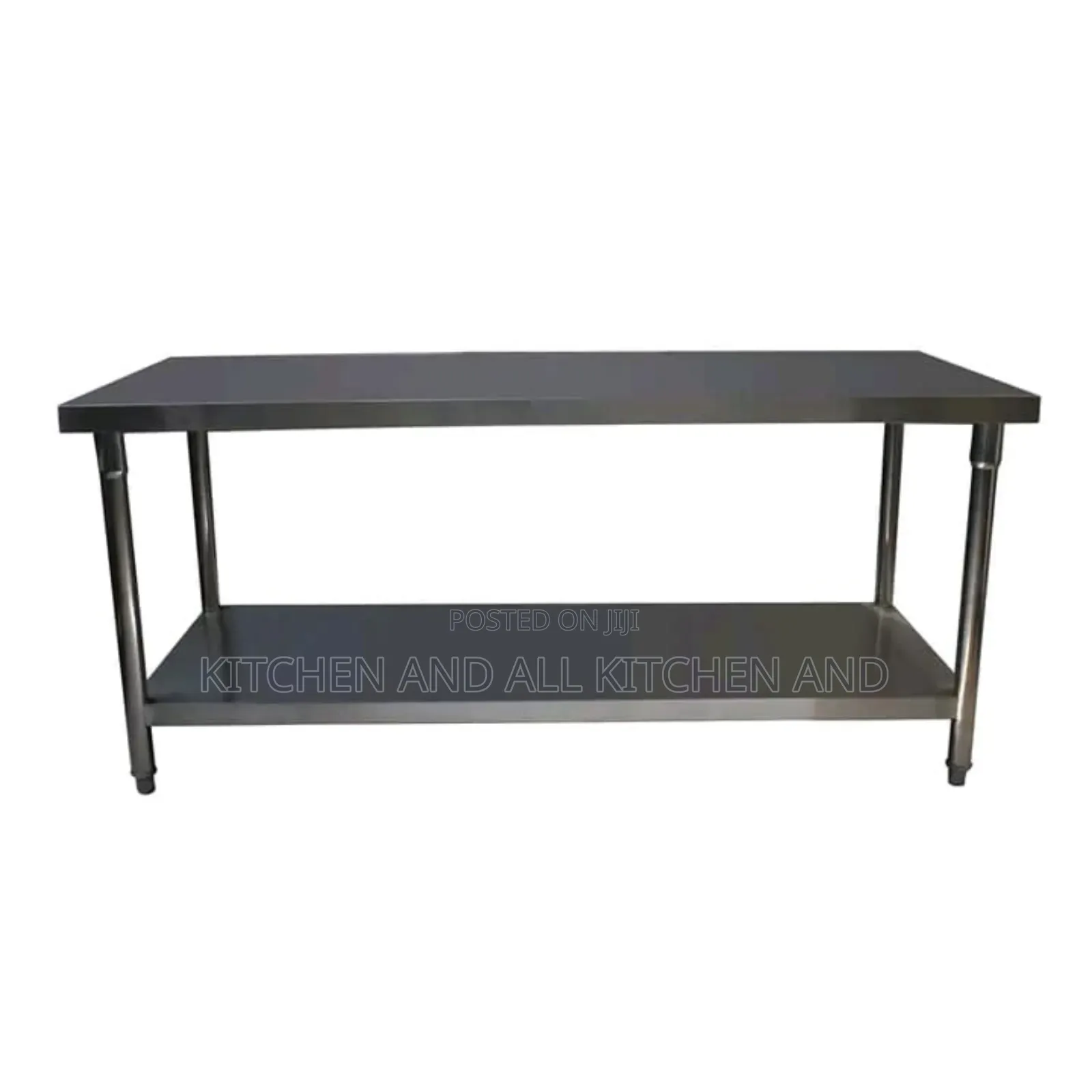 New Heavy Gauge Stainless Steel Work Table