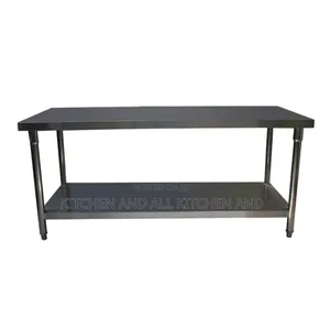 New Heavy Gauge Stainless Steel Work Table
