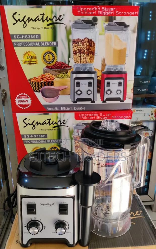 *Signature Commercial Blender 5litres 1800w