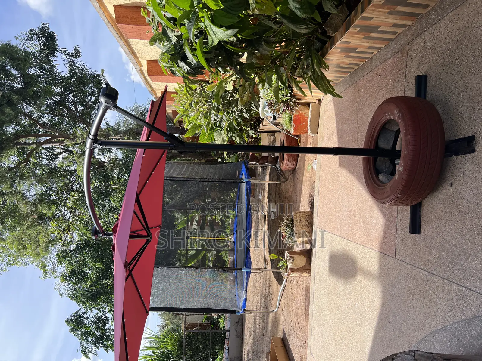 High Brand Best Parasol With Solar Lights