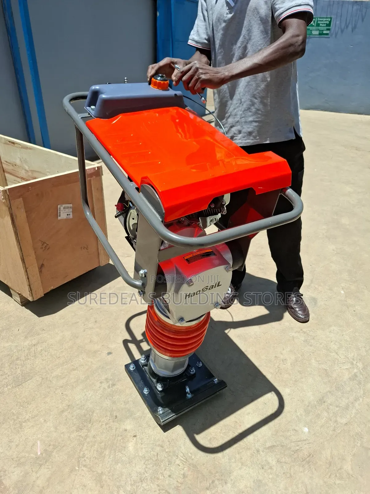 Tamping Rammer Compactor ;Impact Force :10kn
