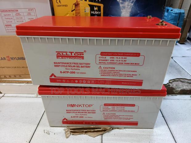 Alltops 200ah 12v Deep Cycle Battery - main view