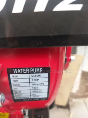 Milano Italia 2 Inch High Pressure Petrol Water Pump(100mtr)