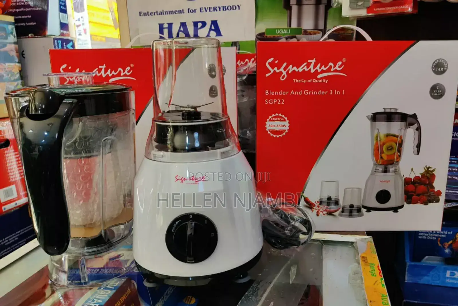 Signature Blender 3in1 
Model: Sgp22