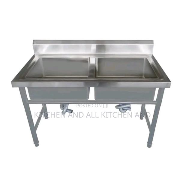 New Medium Sized Stainless Steel Washing Sinks - main view
