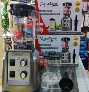 Signature Commercial 2in1 Blender With 2 Jars(2lt+800ml)