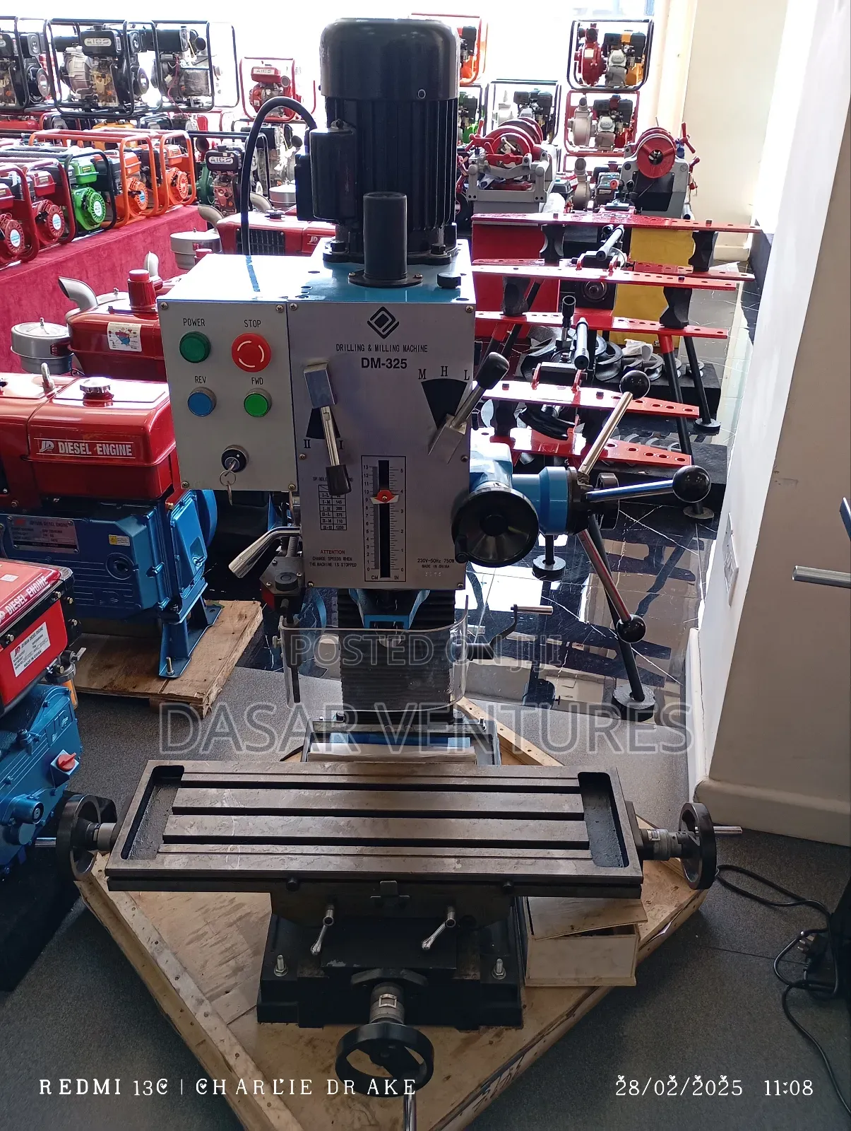 Drilling and Milling Machine Dm-325