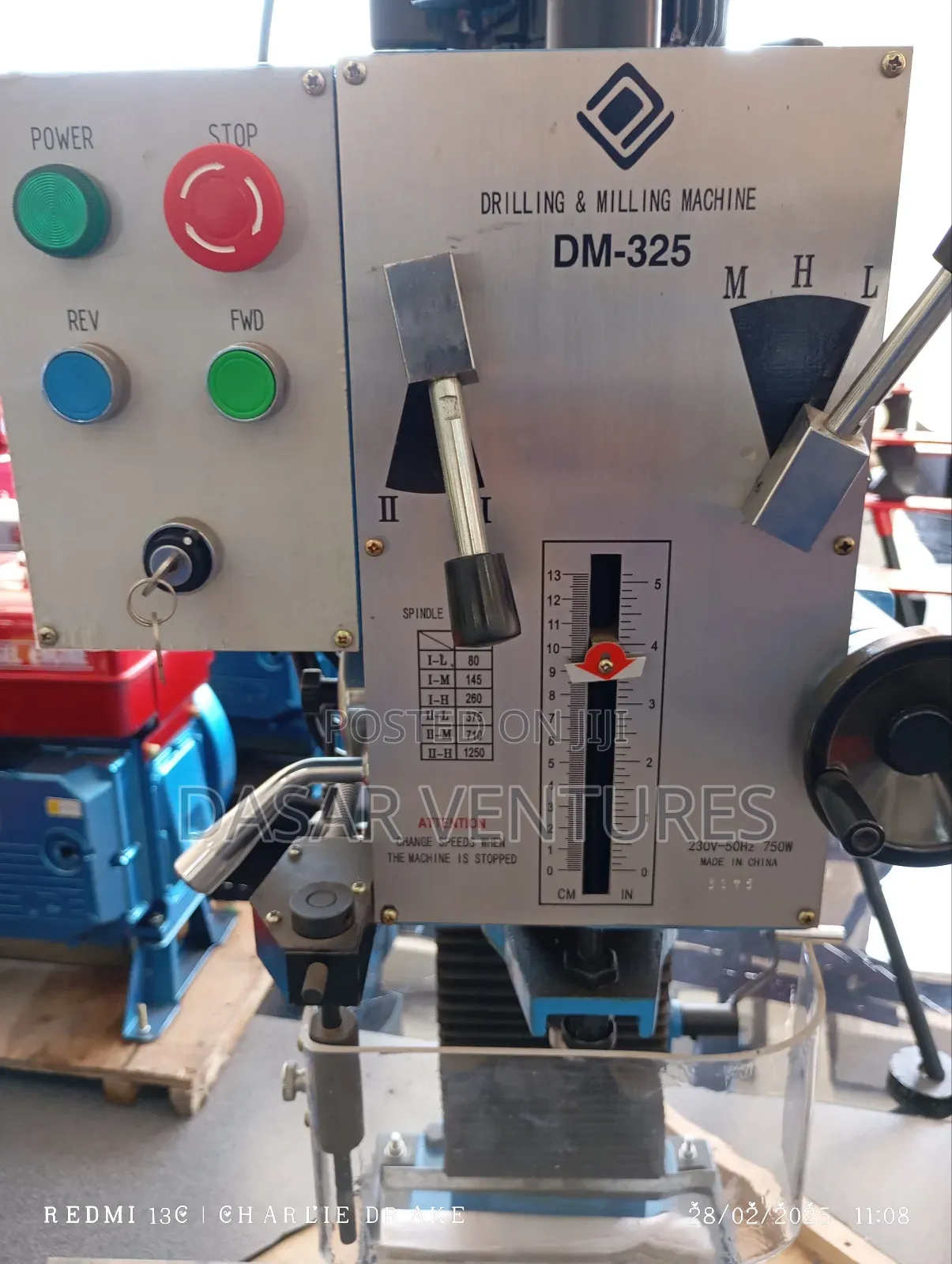 Dilling and Milling Equipment Dm-325