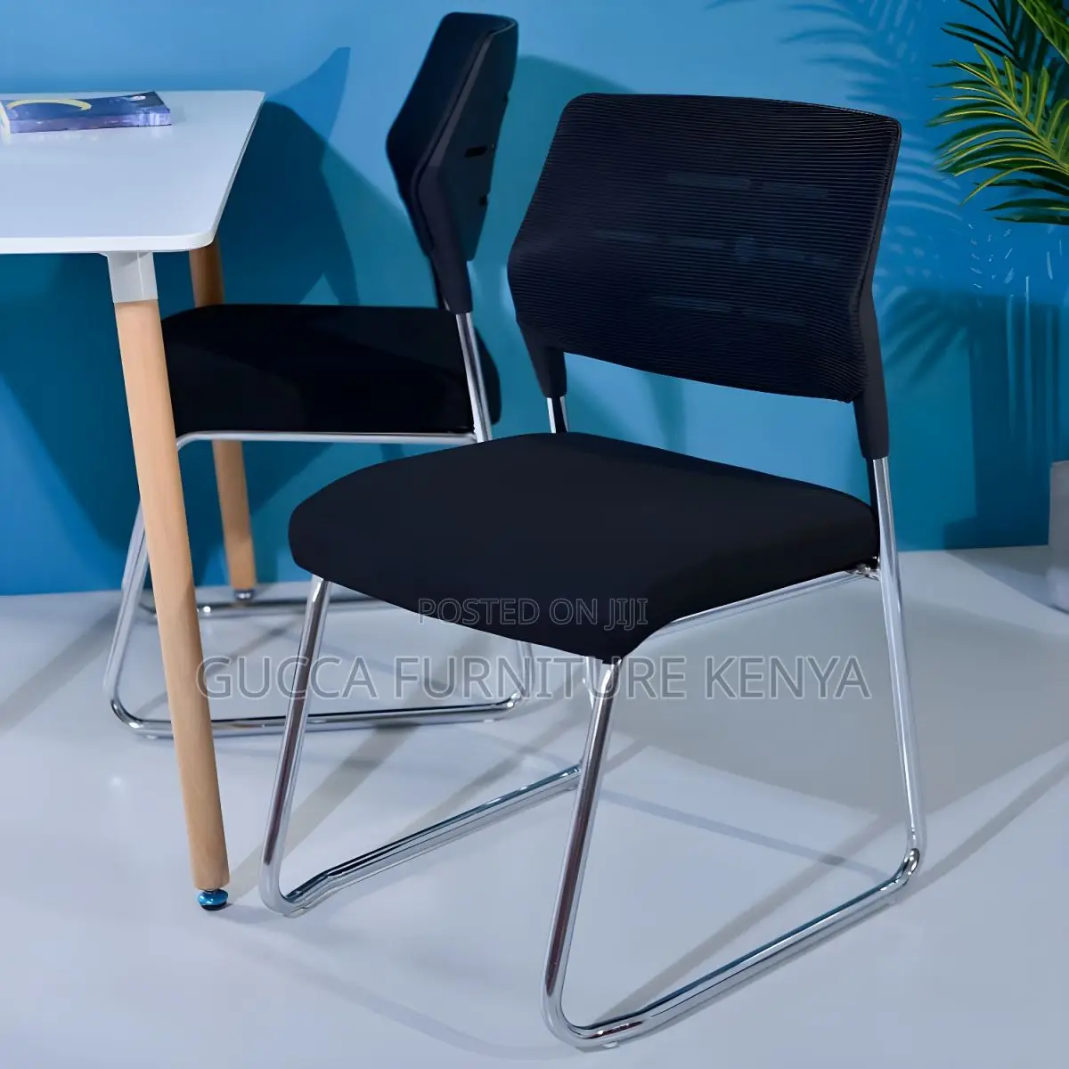 Office Chairs: Armless Ergonomic Mesh Mid Back Desk Chair