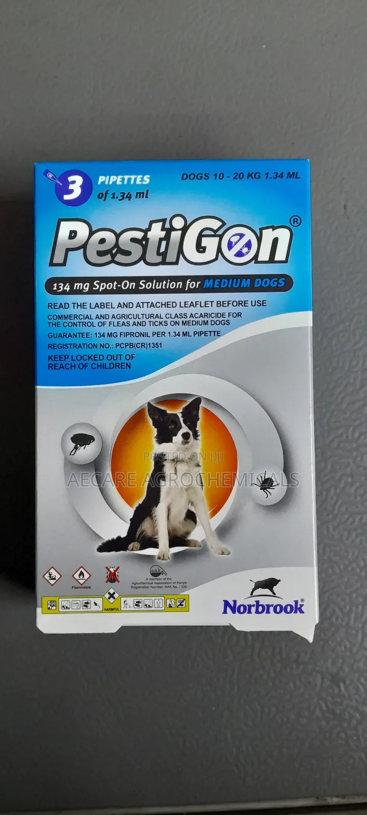 Pestigon Spot-on Medium Dogs 1.34ml