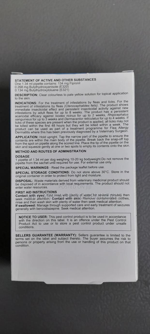 Pestigon Spot-on Medium Dogs 1.34ml - thumbnail 9