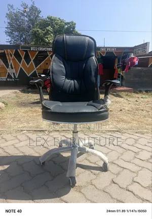 Support Back Leather Office Chair