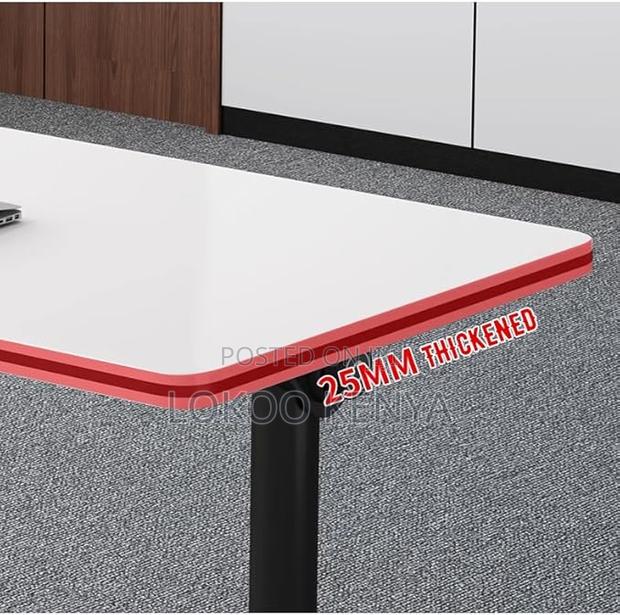 Office Desk: Foldable Movable Conference Table - thumbnail 4
