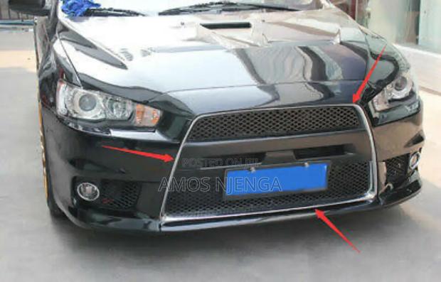Mitsubishi Lancer Evolution Chrome Grill - thumbnail 2