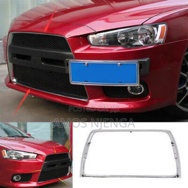 Mitsubishi Lancer Evolution Chrome Grill - thumbnail 3