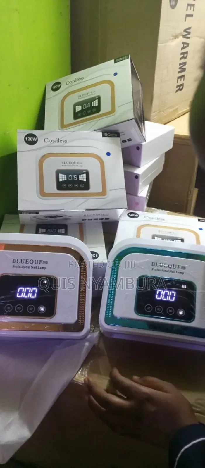 120w Cordless Nail Lamp, Nail Dryer