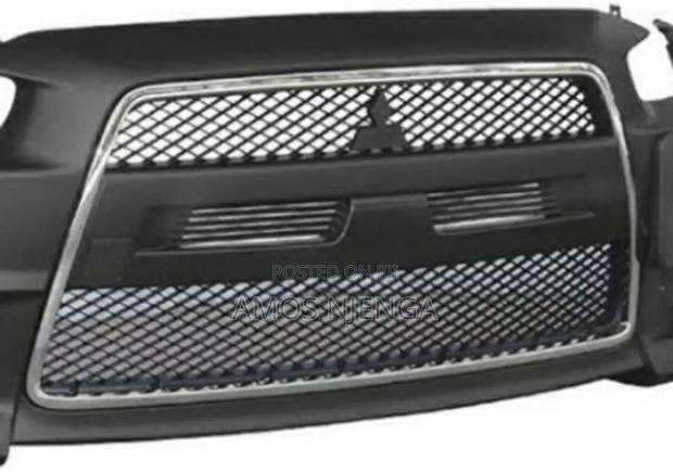 Mitsubishi Lancer Evolution Chrome Grill - thumbnail 4