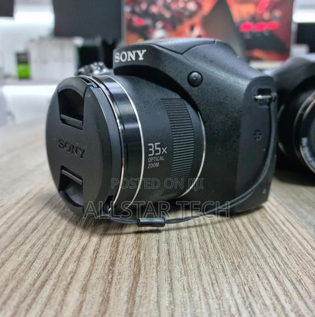 Sony Cyber-Shot DSC-H300 Digital Camera (Black)