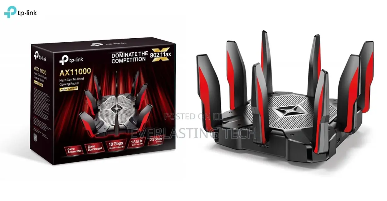 Tp Link Ax11000 Mu-Mimo Tri-Band Gaming Router