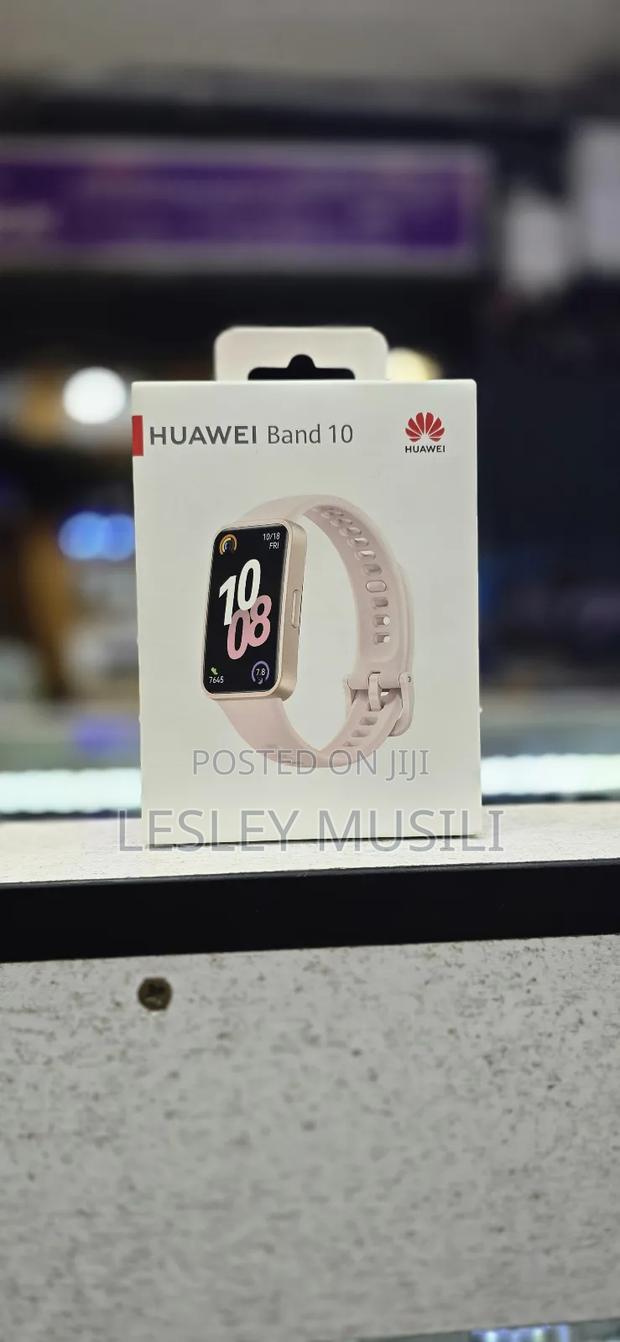 Huawei Band 10 Smartwatch Black Pink) - main view