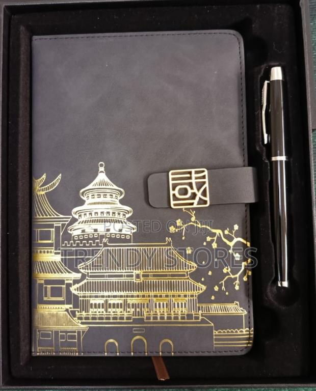 Black Executive Notebook Gift Set - main view