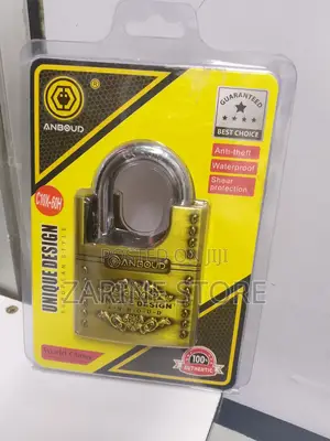 Waterproof Anboud Padlock Made of Hardened Steel Anti-Rust