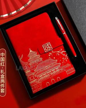 Red Executive Notebook Gift Set - main view