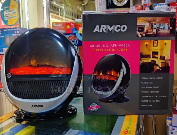 *Armco Fireplace Heater.
