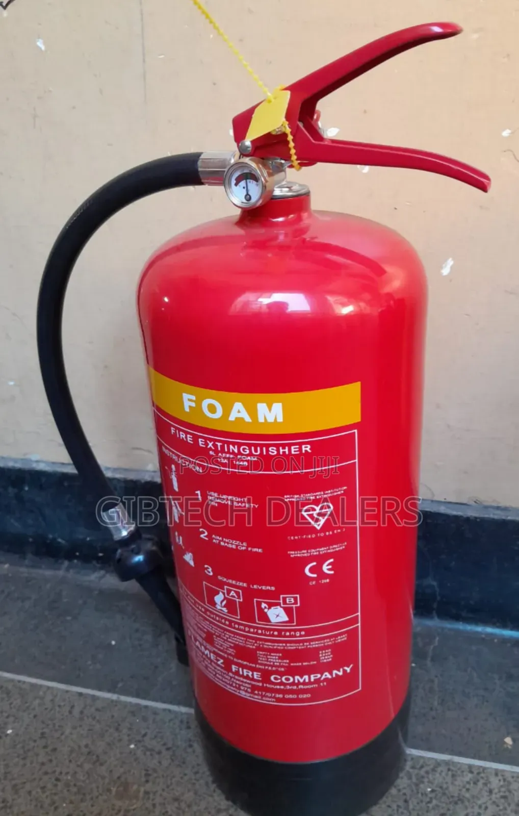 Foam Fire Extinguisher 6l