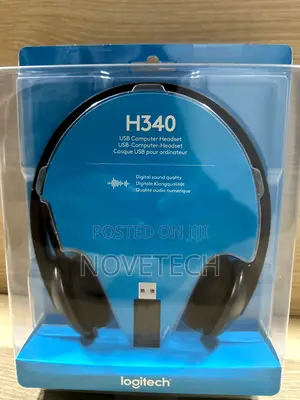 Logitech Usb Headset H340,Noise Cancelling Windows and Mac