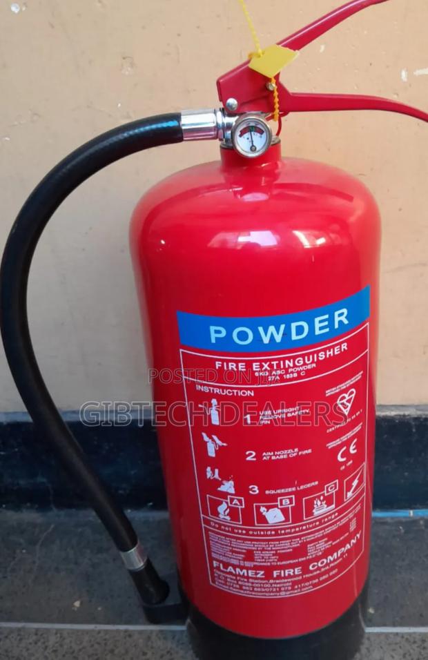 Dry Powder 6kg Fire Extinguisher - main view