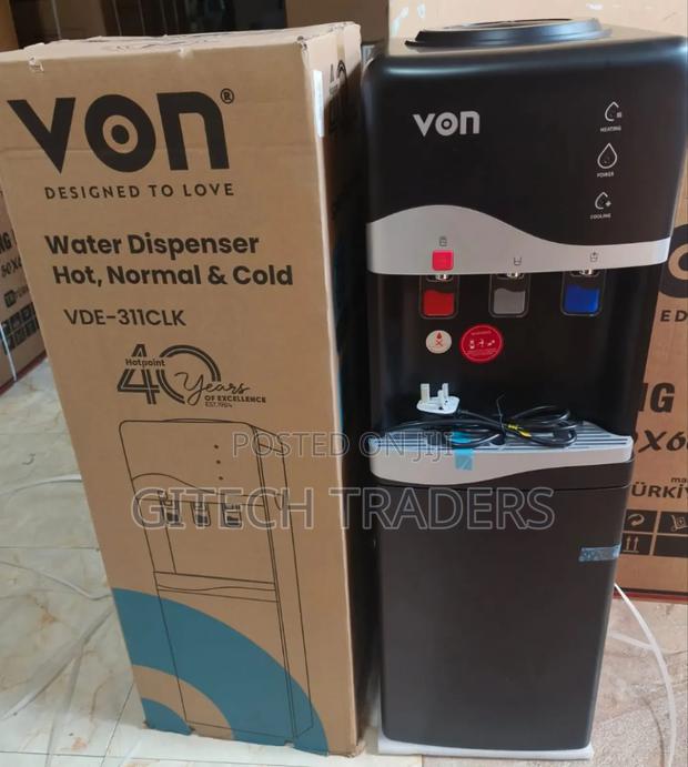 Von Hotpoint 3tap Water Dispenser Hot and Cold