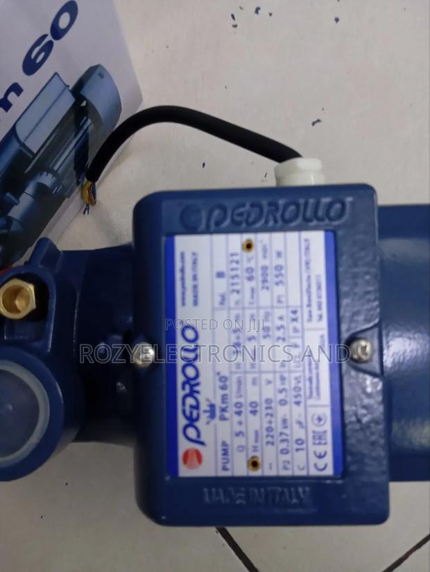 0.5hp Pedrollo Pump - thumbnail 2