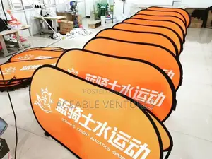 1 by 2 Ground Pop-Up Banners