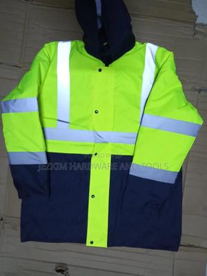 Reflective Jacket With Cap - thumbnail 2