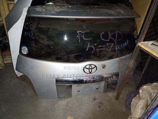 Boot / Tailgate Toyota Ist 2008