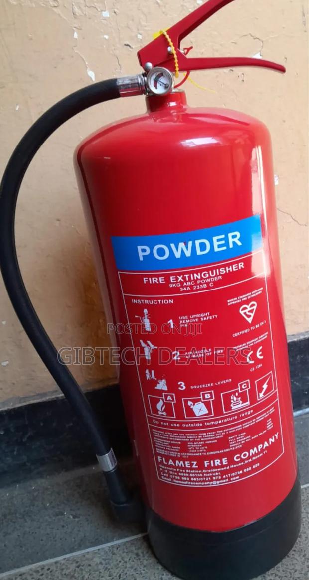9kg Fire Extinguisher Dry Powder - main view