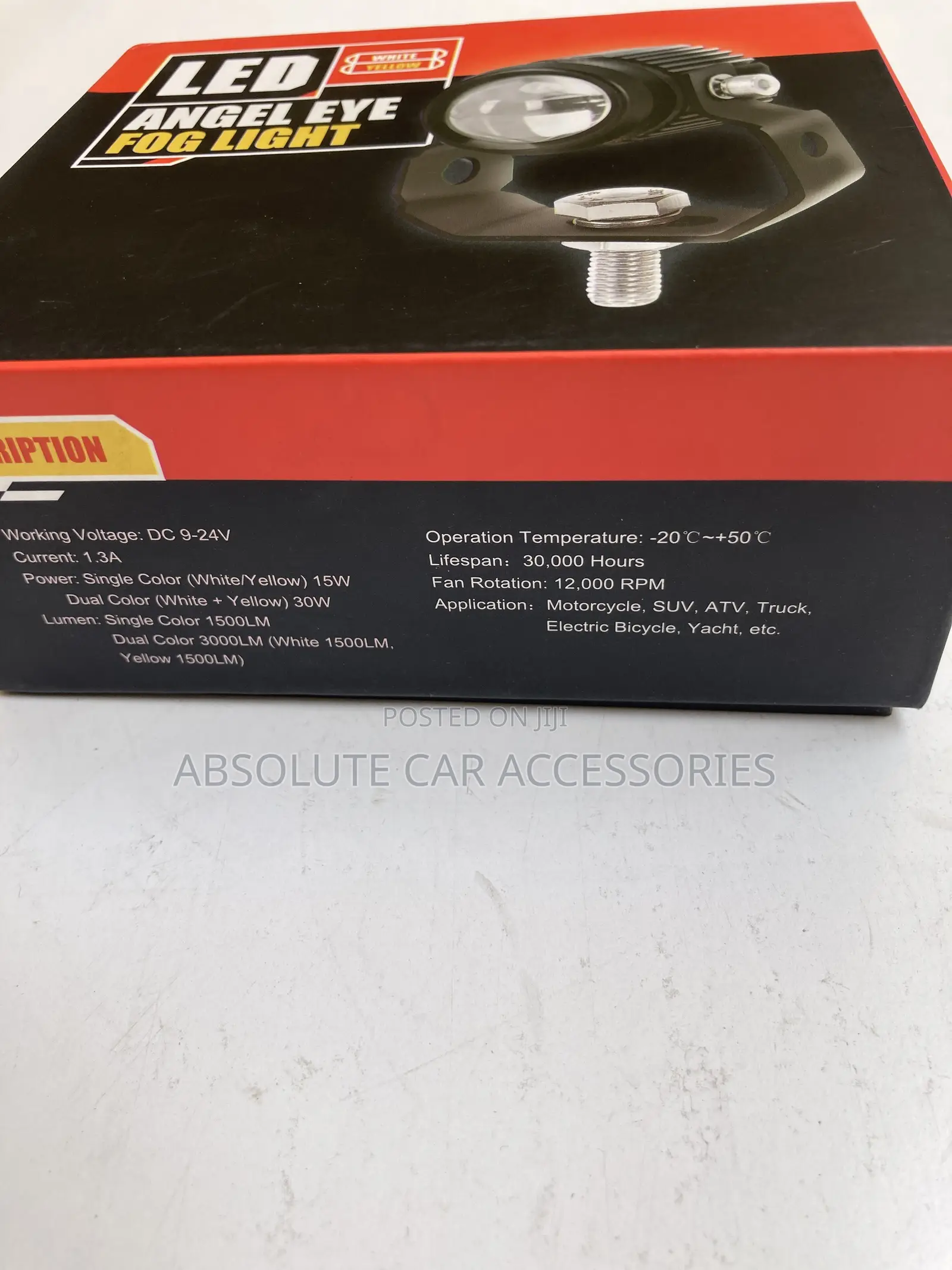 Universal Mini Driving Foglight (Pair)