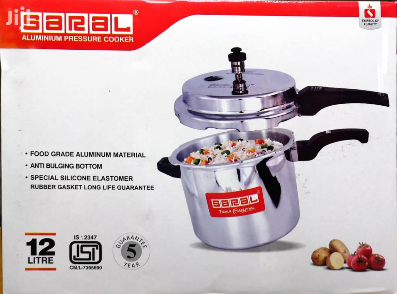 Aluminum Pressure Cooker 12l