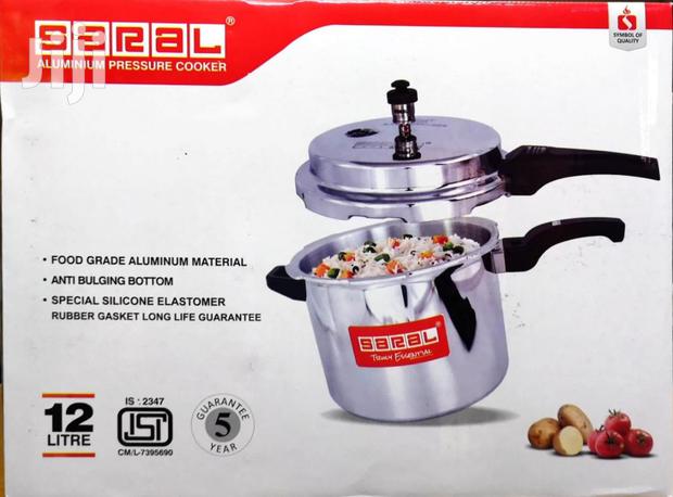 Aluminum Pressure Cooker 12L