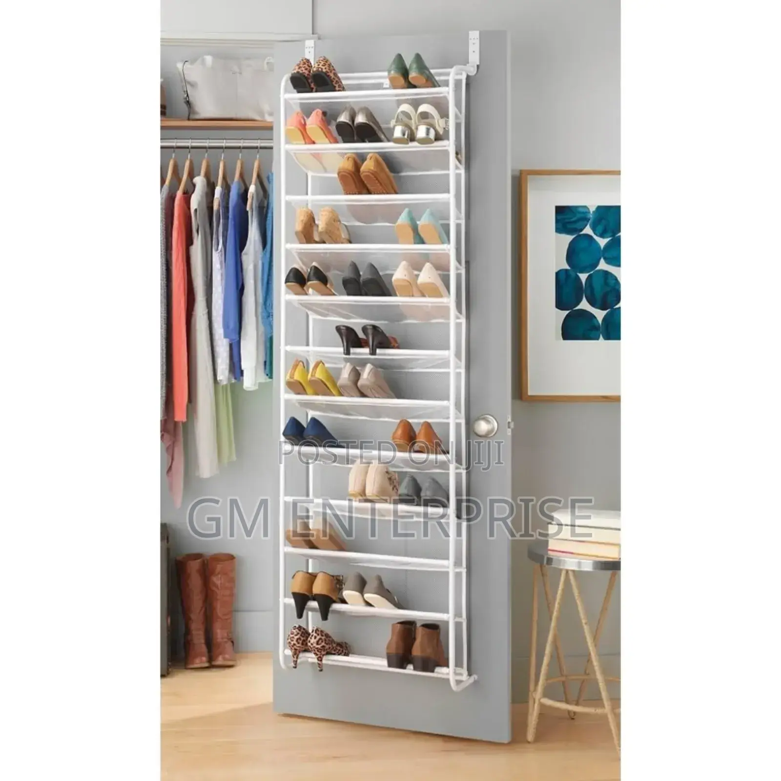 Over the Door Shoe Rack 36 Pairs